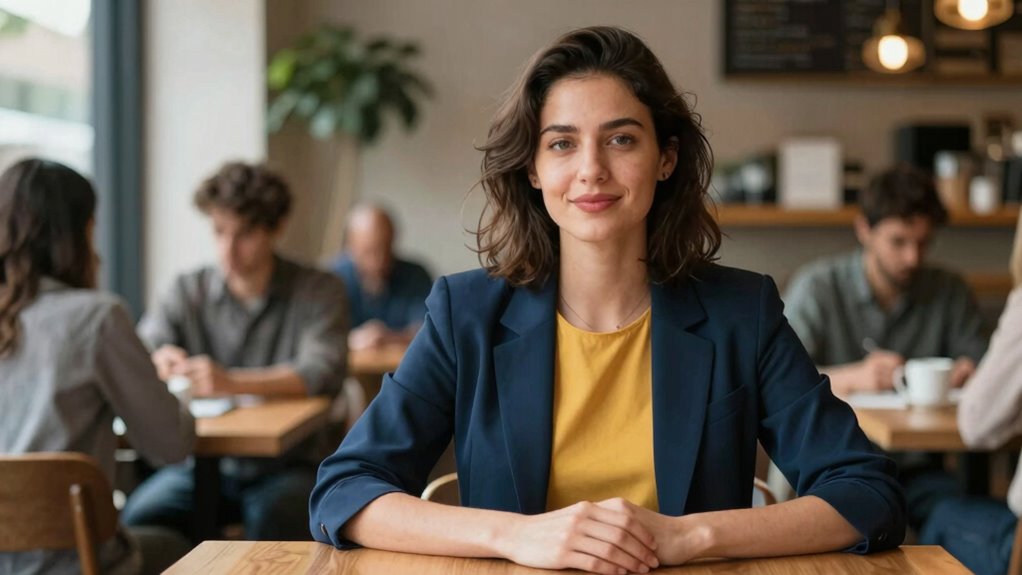 adjust posture for confidence