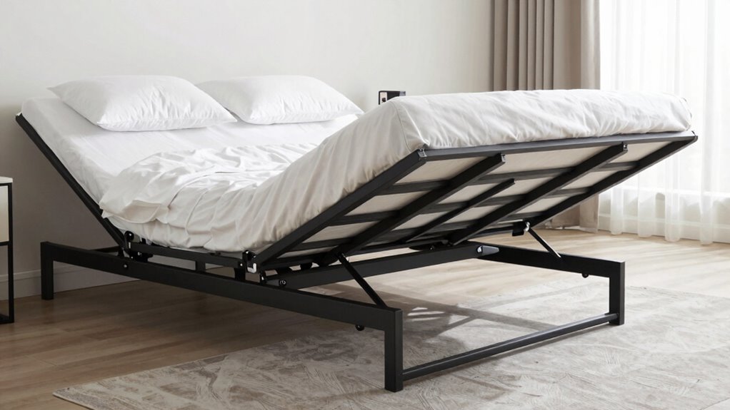 adjustable bed frame features