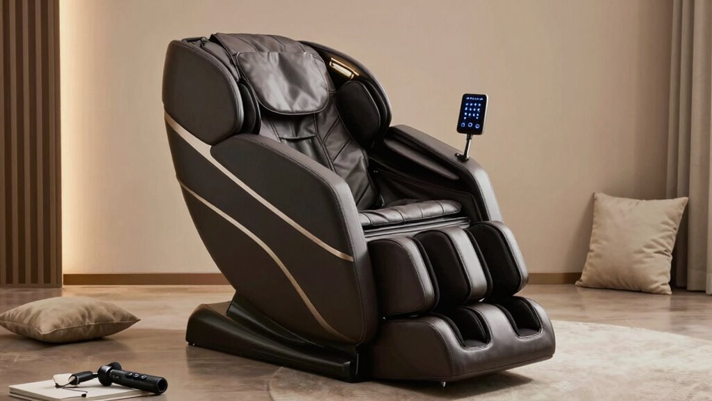 adjustable ergonomic massage features