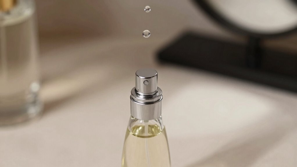 apply fragrance sparingly always