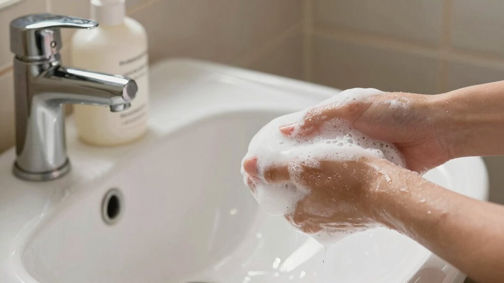 apply wash before exfoliating