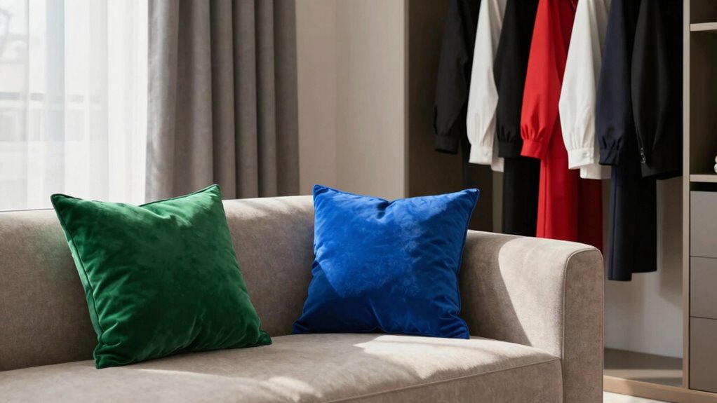 balance bold neutral accents