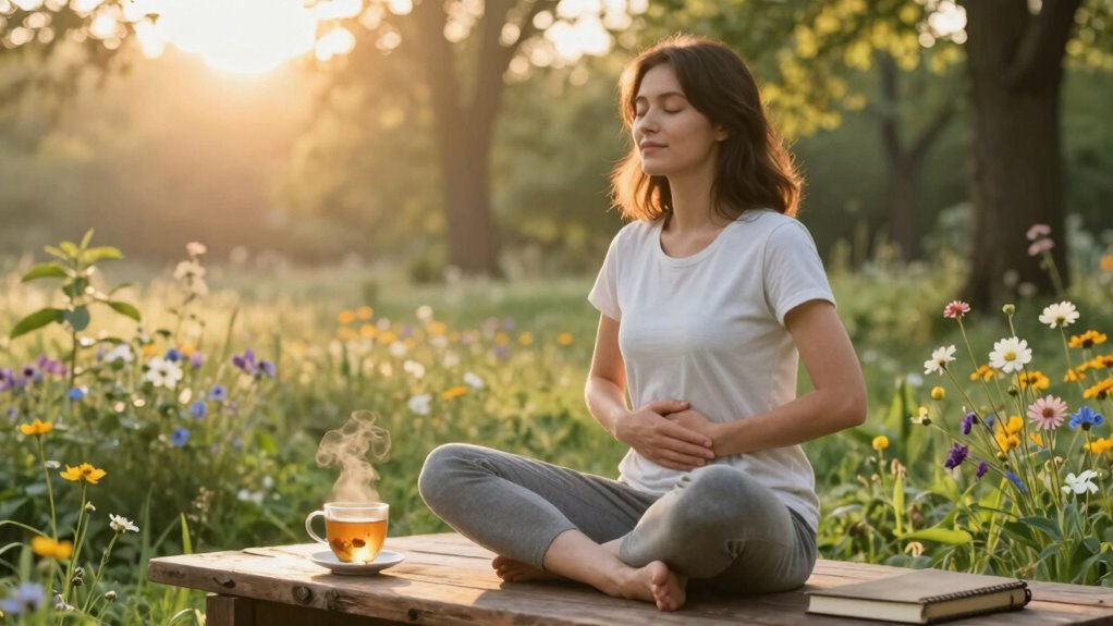 balance hormones through self care