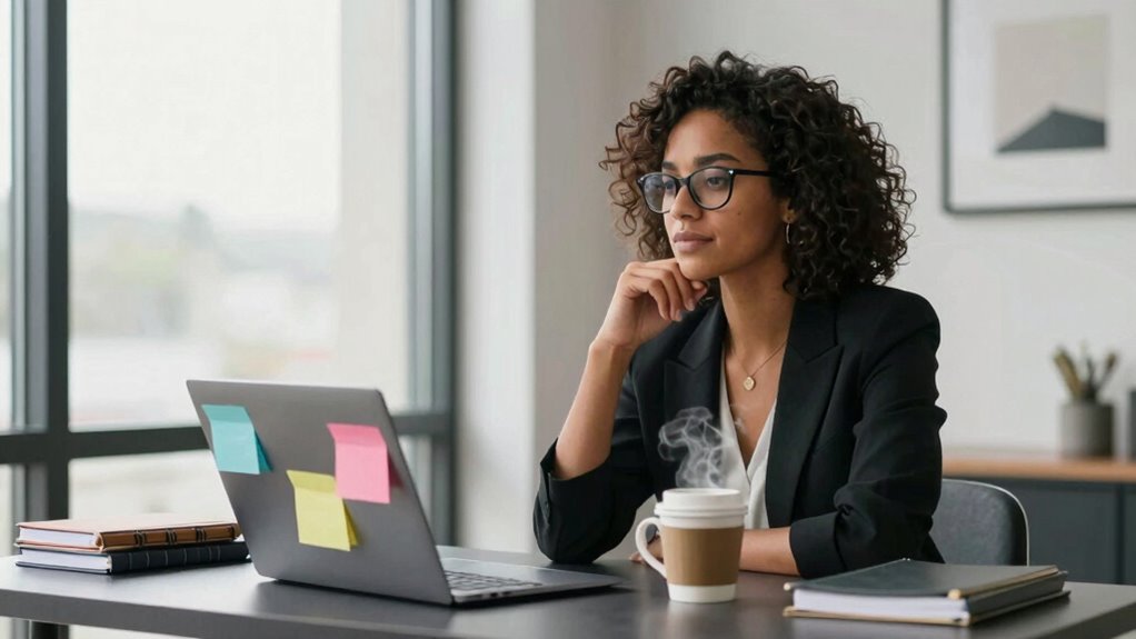 balancing confidence and professionalism