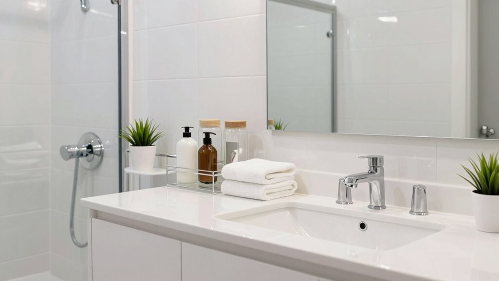 bathroom decluttering step by step