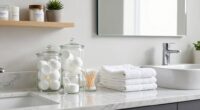 bathroom organization improves hygiene