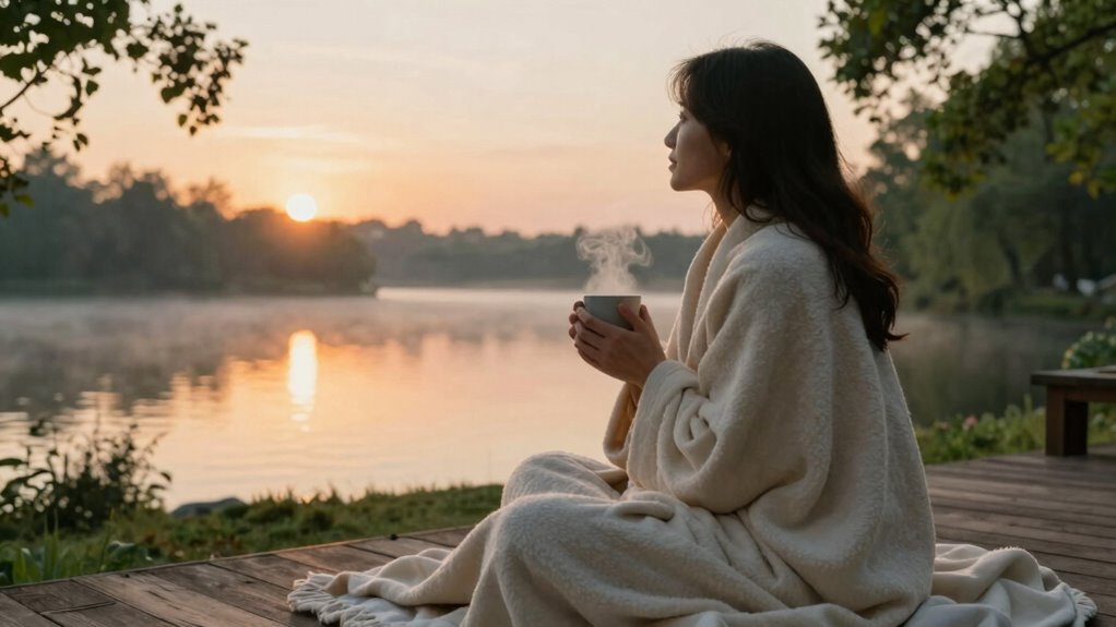 calm mornings enhance well being
