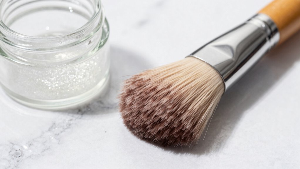 clean brushes healthy skin