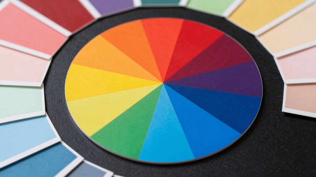 color wheel harmony principles