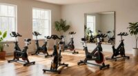 compact exercise bikes selection