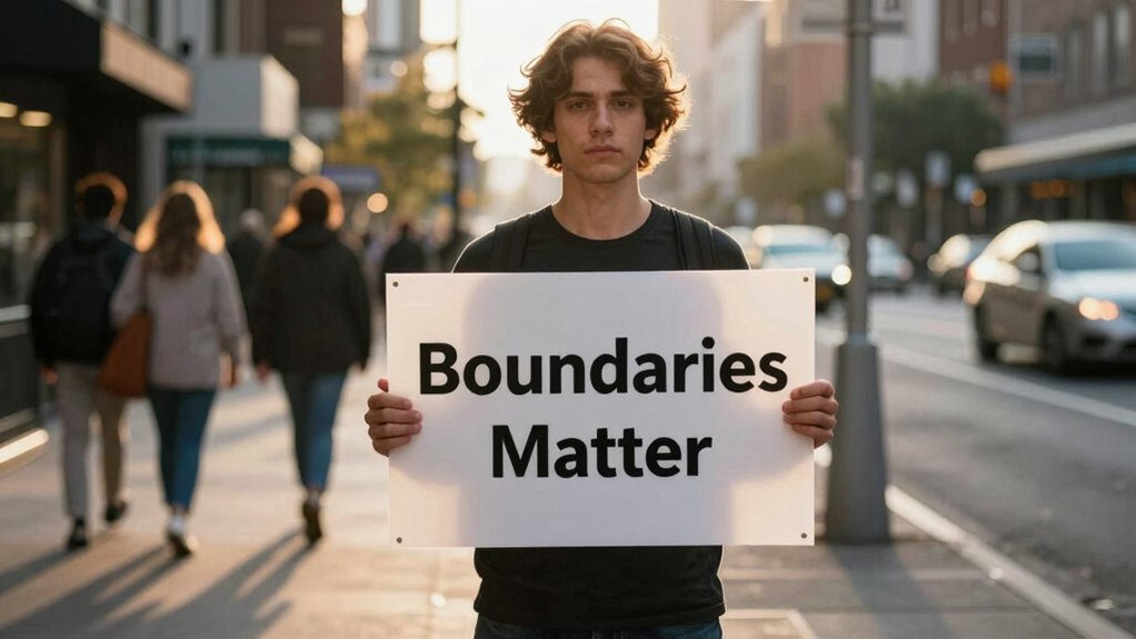 confident clear boundary communication