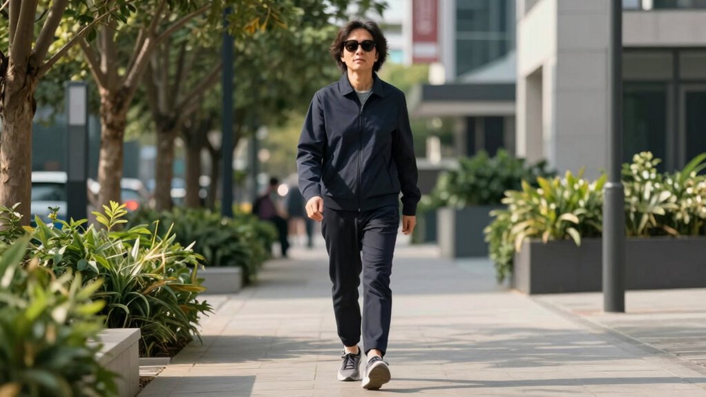confident walking daily habits