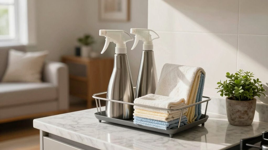 consistent cleaning reduces stress