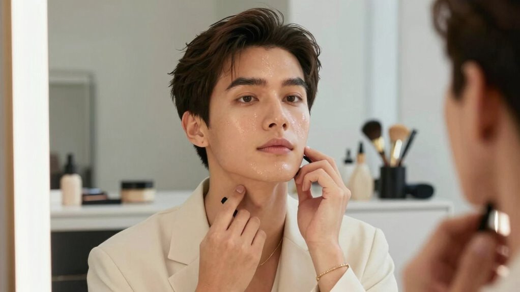 consistent daily grooming routine