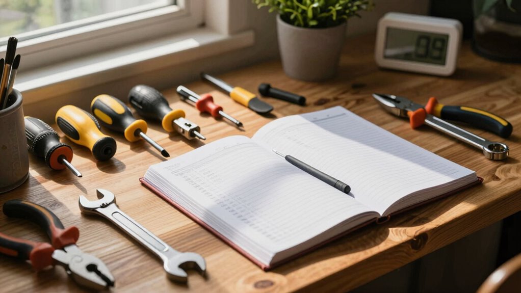 consistent home maintenance routine