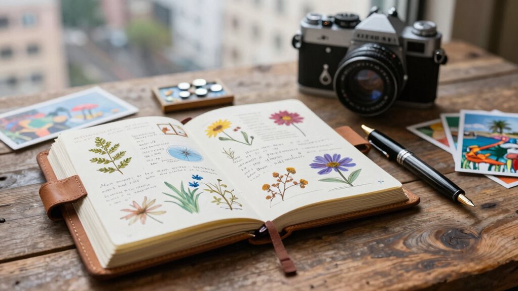 consistent journaling during travel