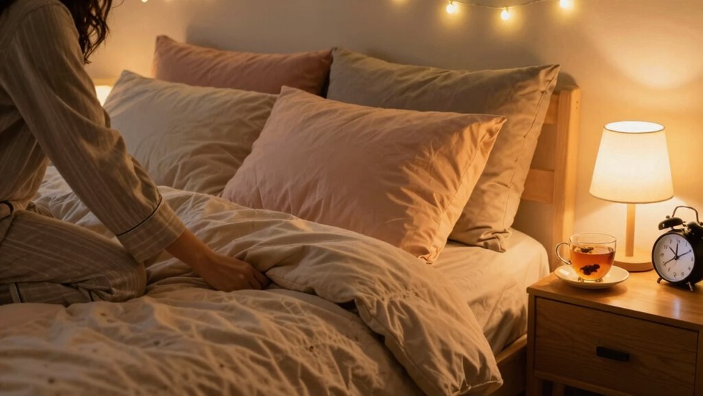 consistent relaxing bedtime activities