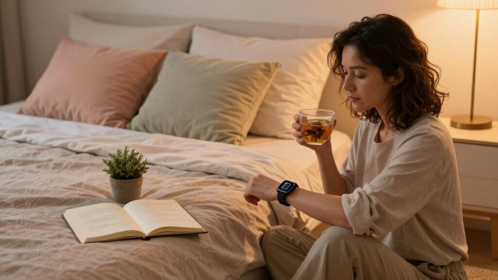 consistent relaxing sleep routine