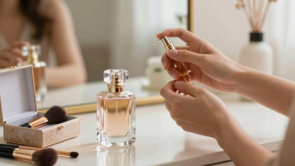 consistent subtle fragrance layering