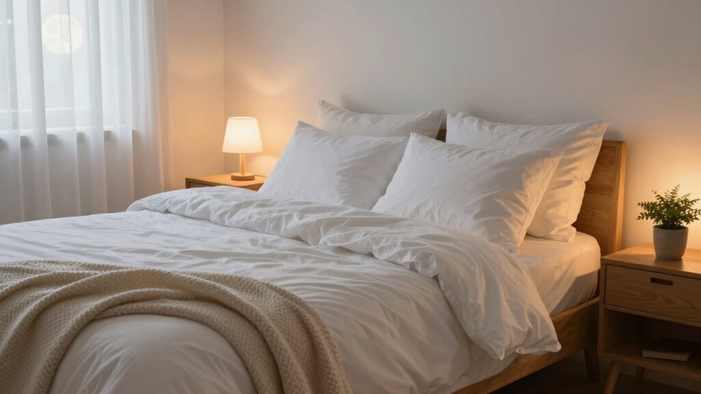 create a peaceful sleep environment