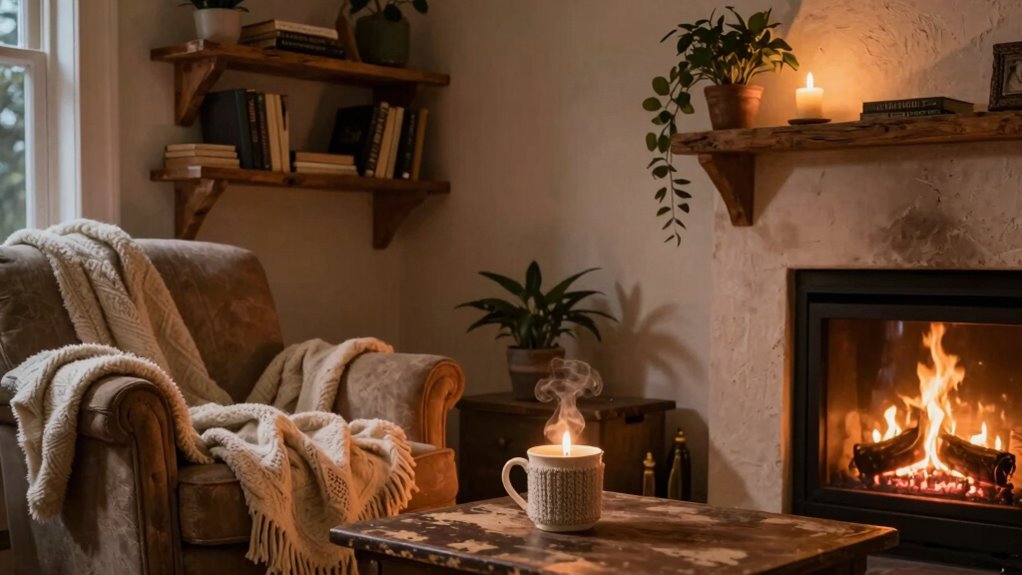 create cozy layered ambiance