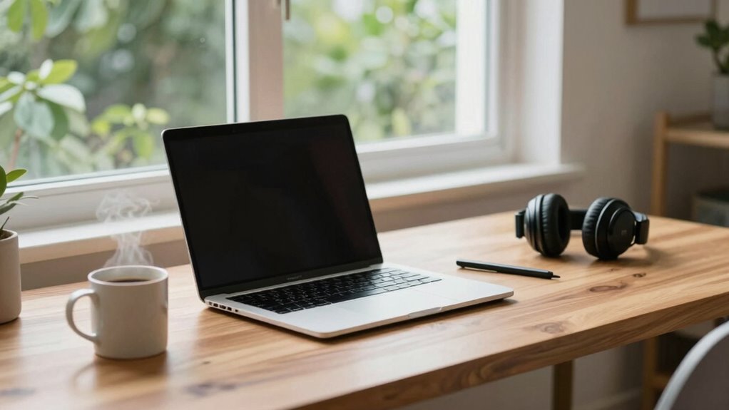 create focused distraction free workspace