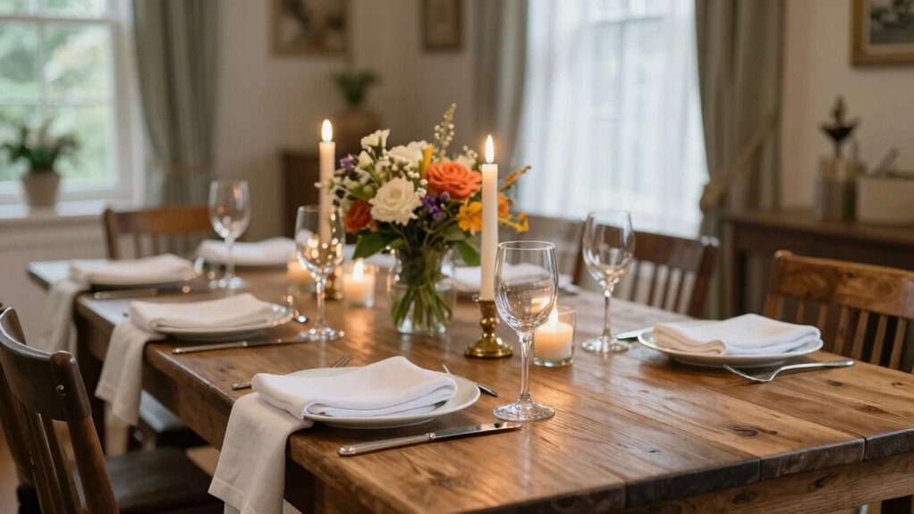 create inviting elegant ambiance