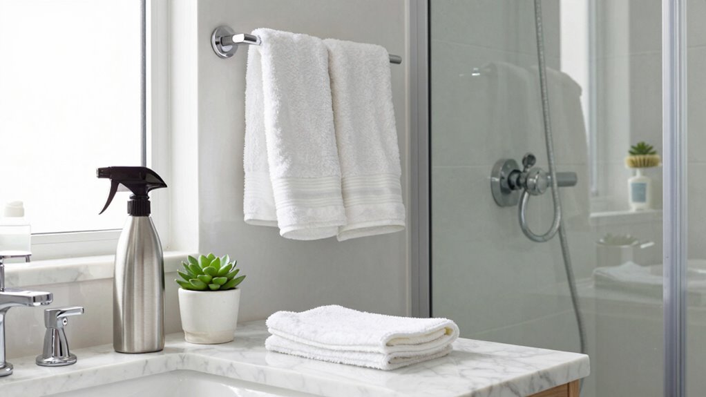 daily bathroom cleaning routine