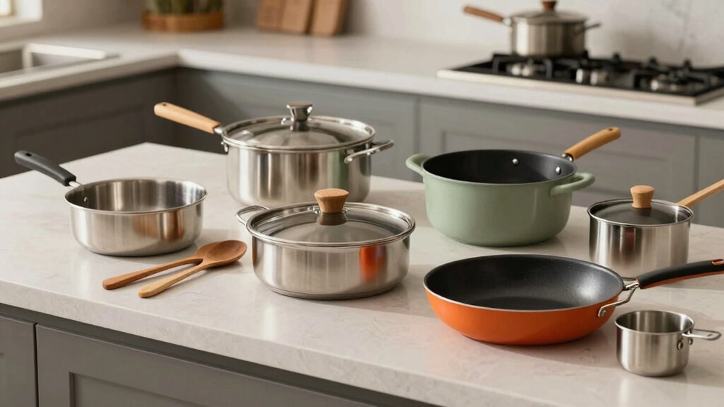 durable space efficient cookware selection