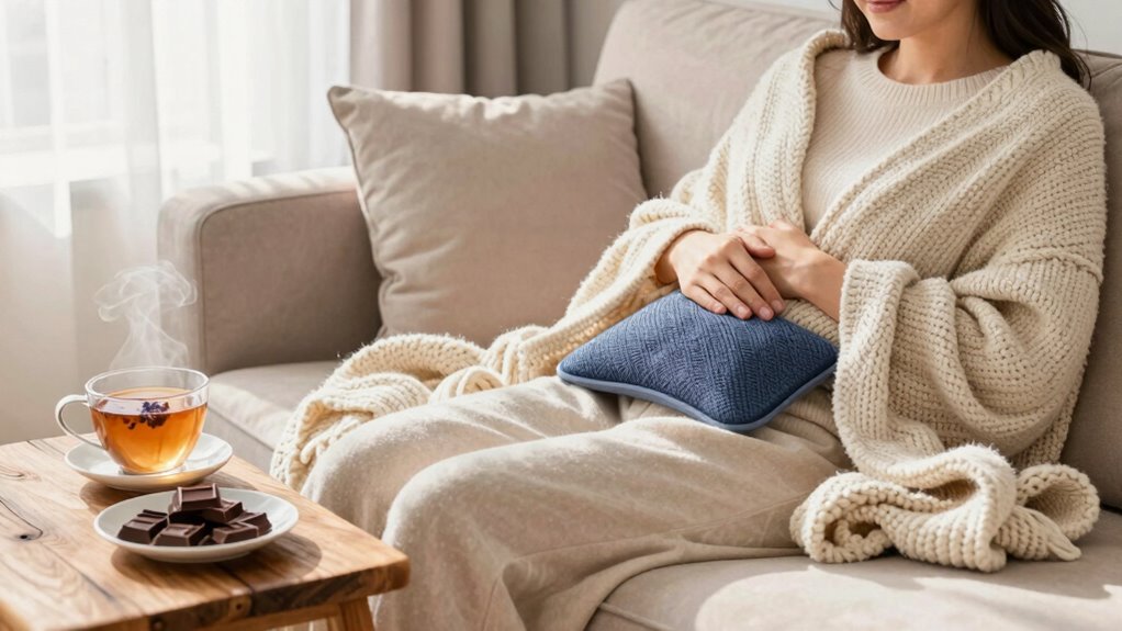 ease menstrual discomfort naturally