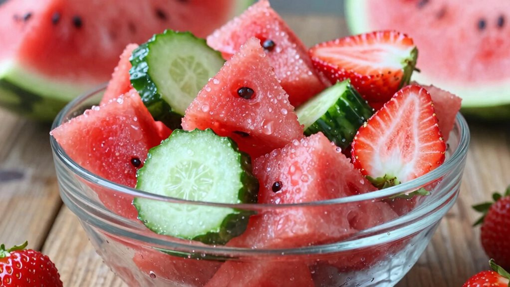 eat hydrating juicy foods