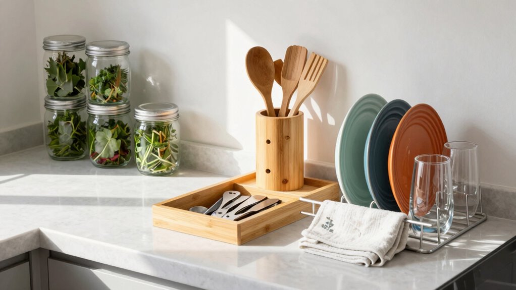 efficient kitchen organization habits