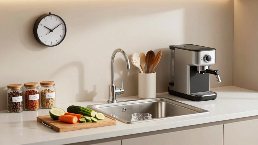 efficient kitchen routine tips