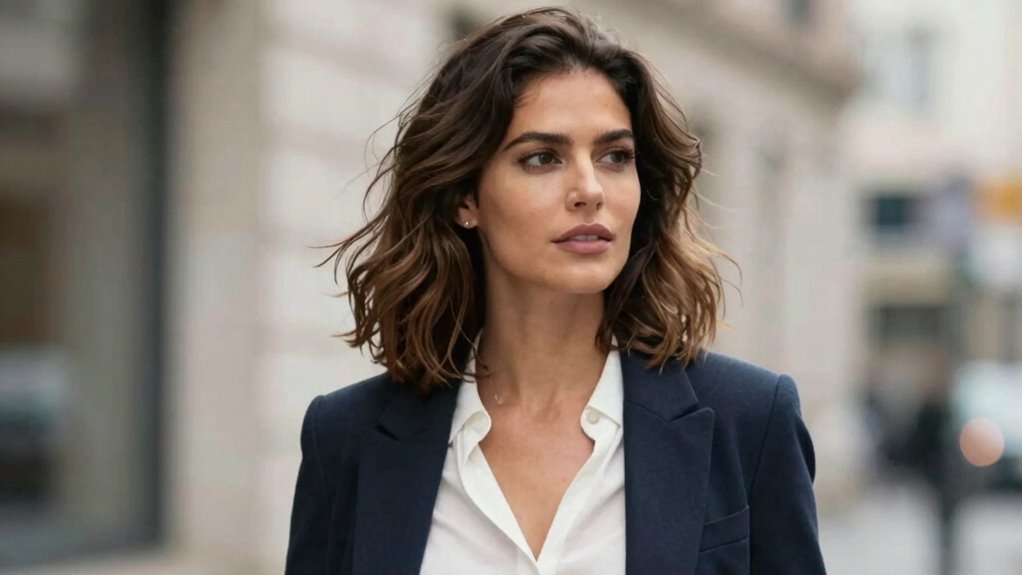 effortless textured polished hair