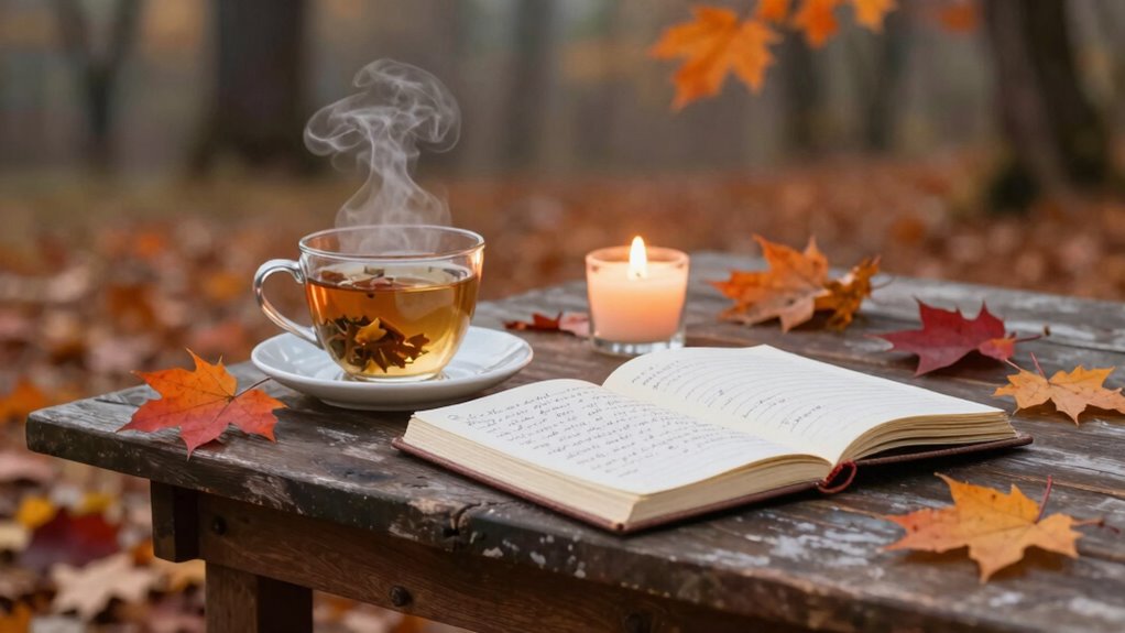 embrace peaceful seasonal reflections