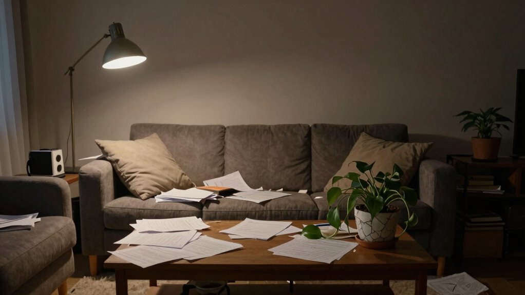 emotional clutter reflecting stress
