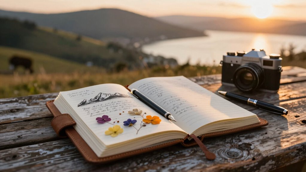 enhance travel through journaling