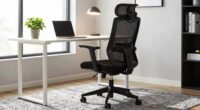 ergonomic chair enhances workspace