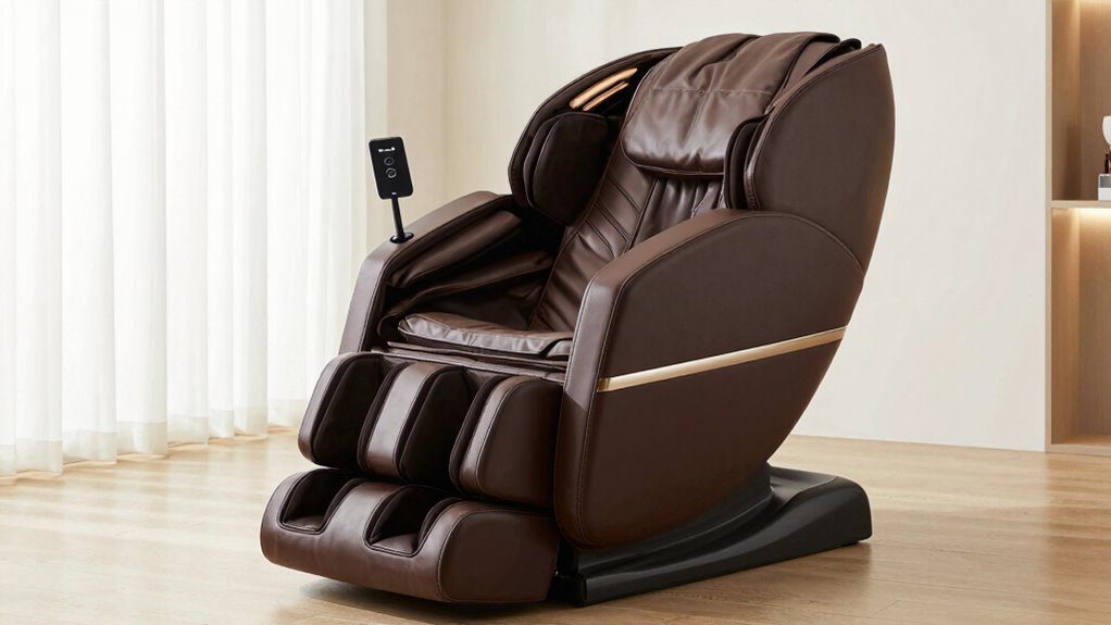 ergonomic customizable massage features