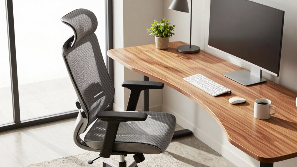 ergonomic flexible organized workspace
