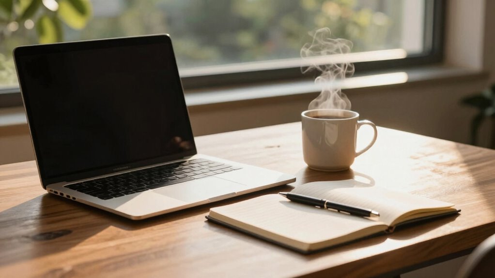 focused distraction free productivity