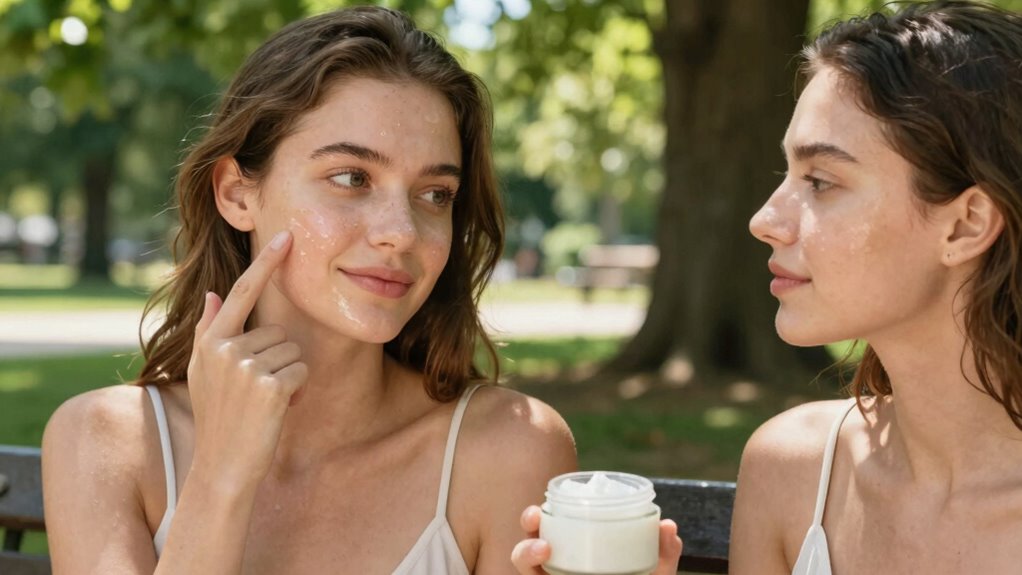 gentle natural exfoliation routine