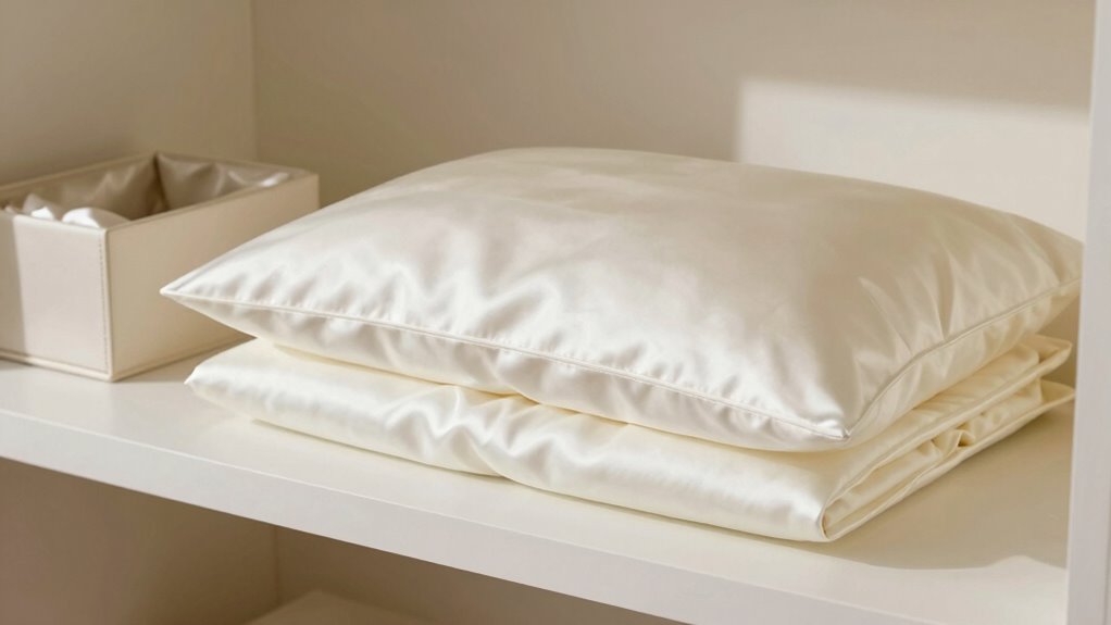 gentle proper silk storage