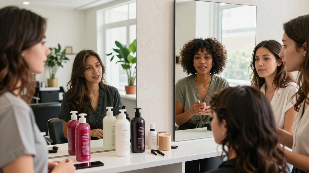 hair type influences washing frequency