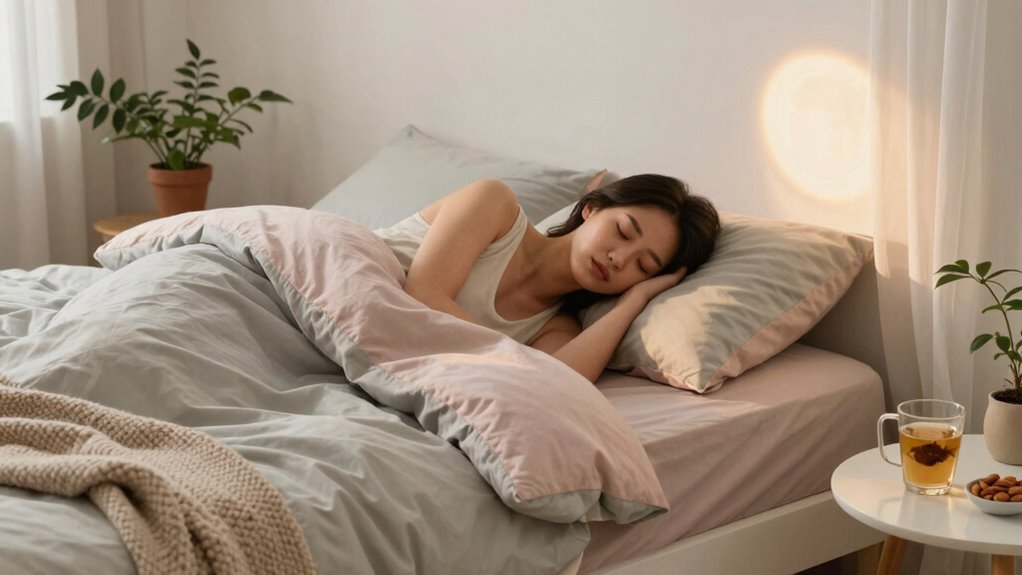 healthy sleep habits practiced