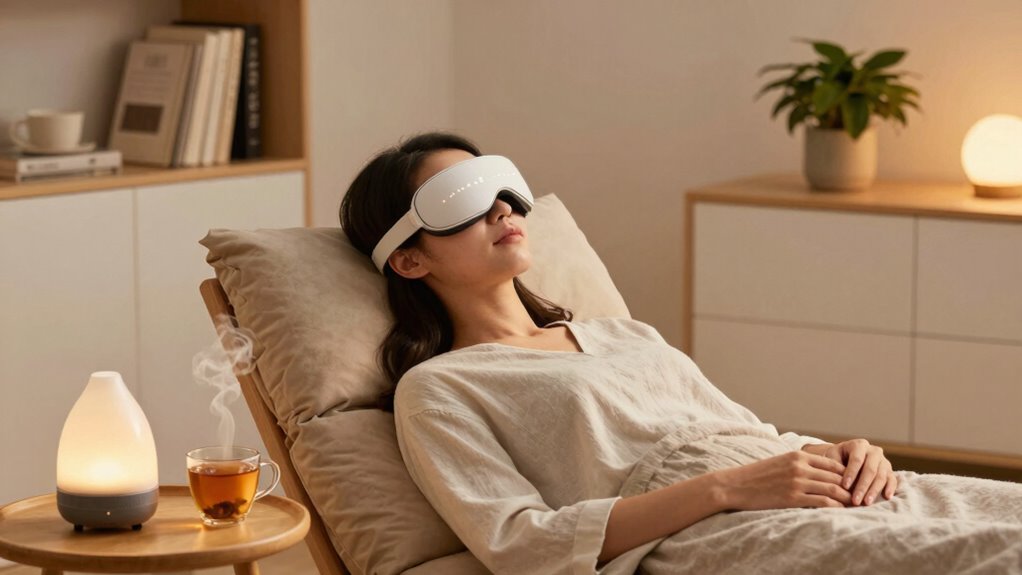 heated eye massager benefits