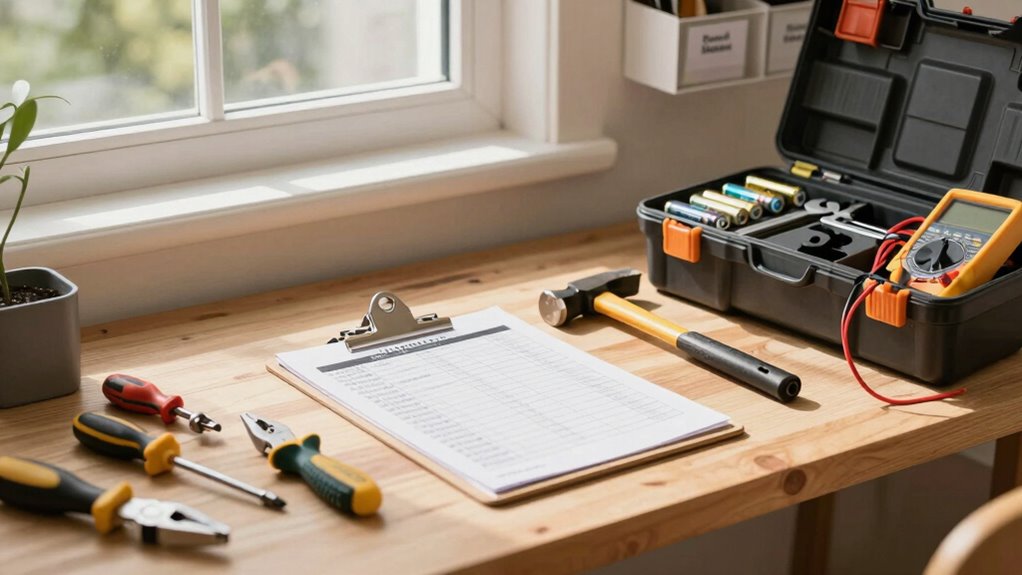 home maintenance schedule planning