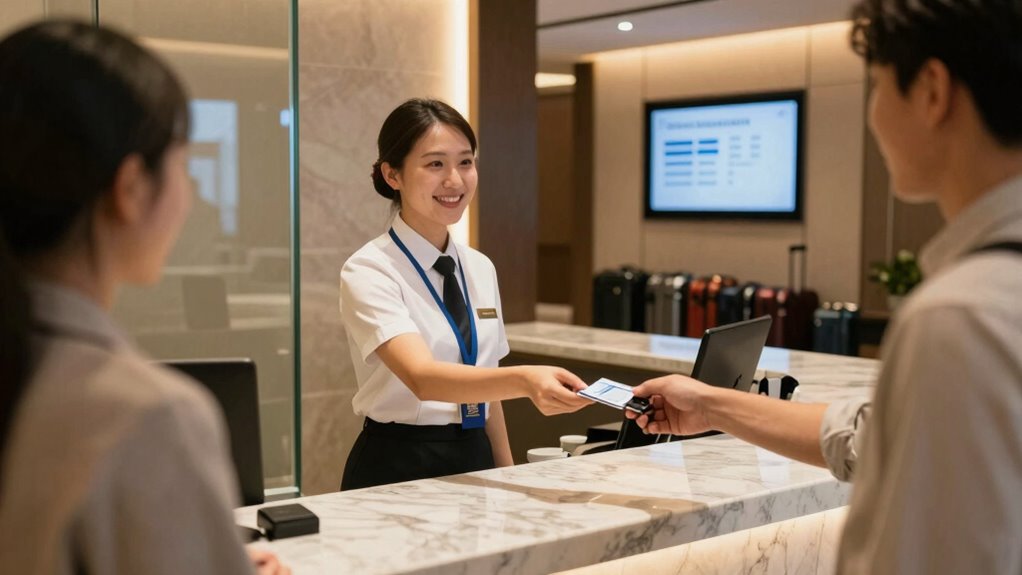 hotel security and check in procedures