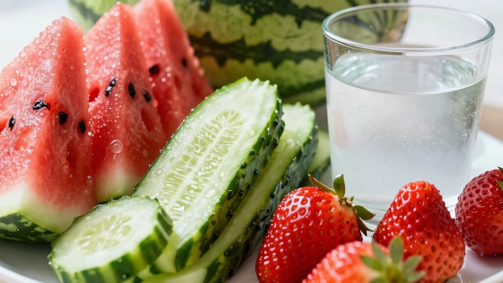 hydrating foods and beverages