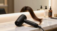 integrating hair dryer routine